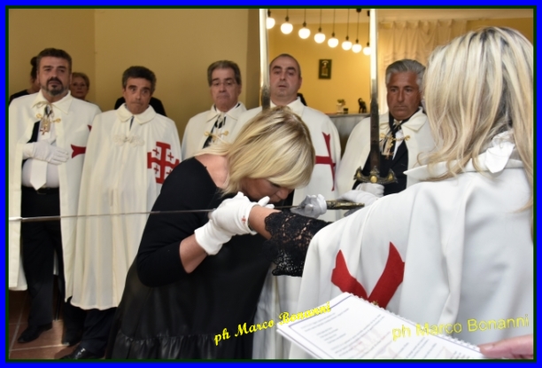 Cavalieri Templari: investiture della Commanderia “Nostra signora di Sion”